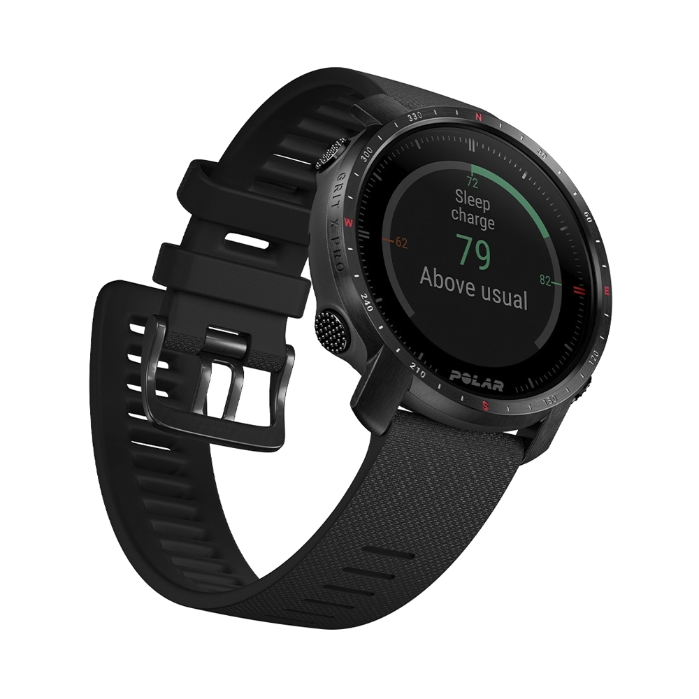 Polar Grit X Pro Smartwatch Schwarz 47mm
