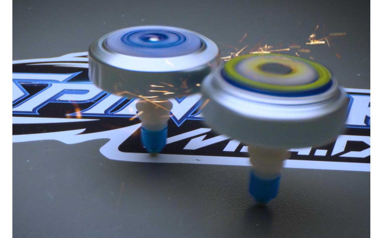 Spinner M.A.D. Single Shot Blaster Firestorm rood