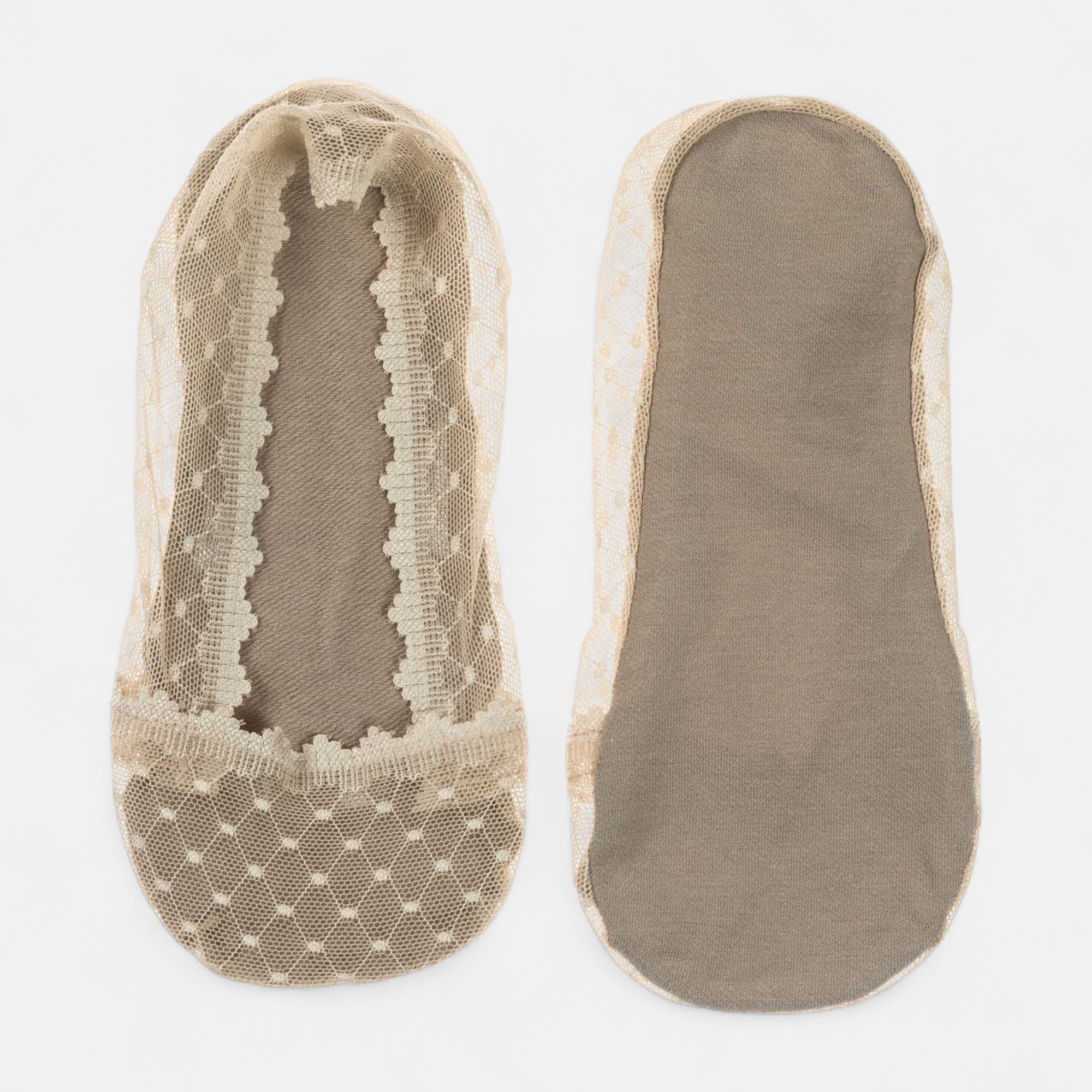 Chaussettes Femme beige