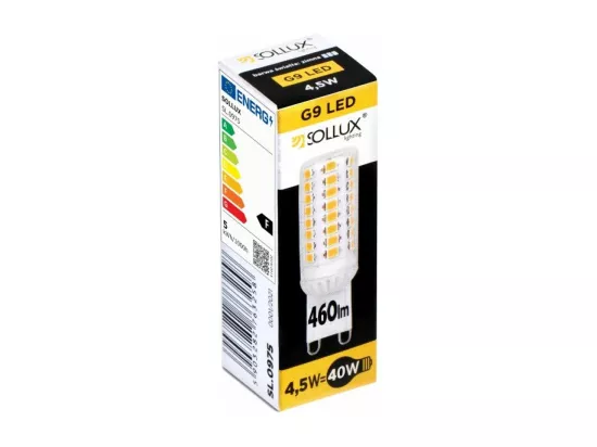 Ampoule LED G9 4000K 4,5W 460lm