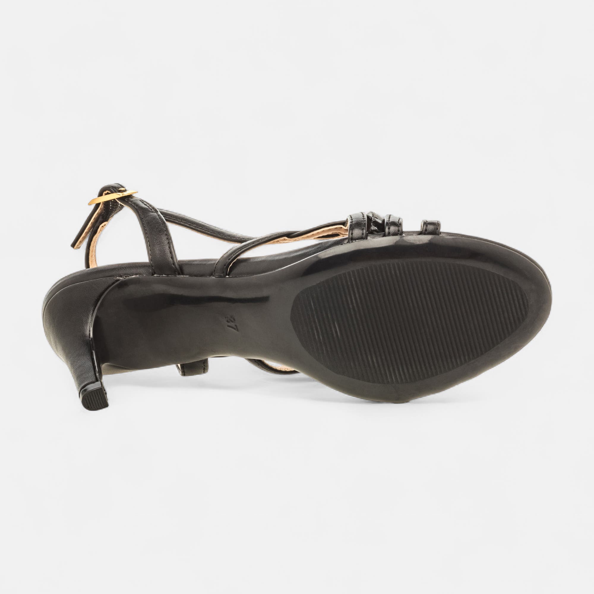 Nu-pieds à talon Femme noir