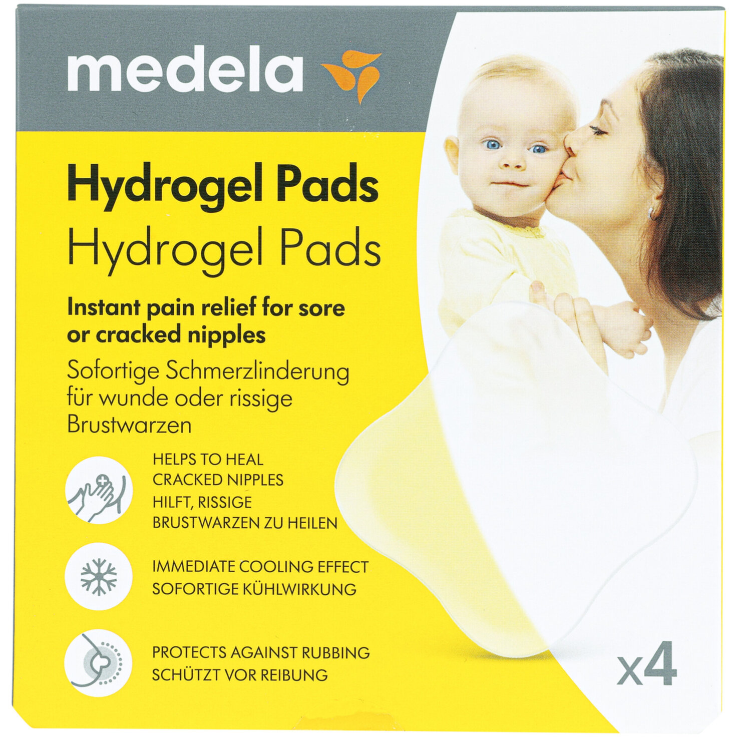Medela Hydrogel Pads 4 Stück