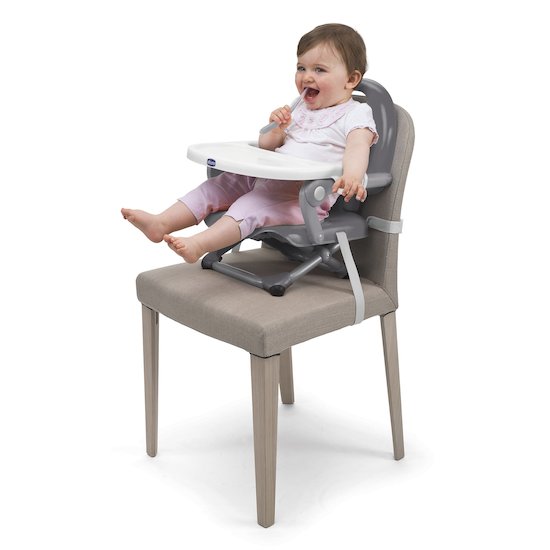 Rehausseur Pocket Snack   Dark Grey        de               Chicco