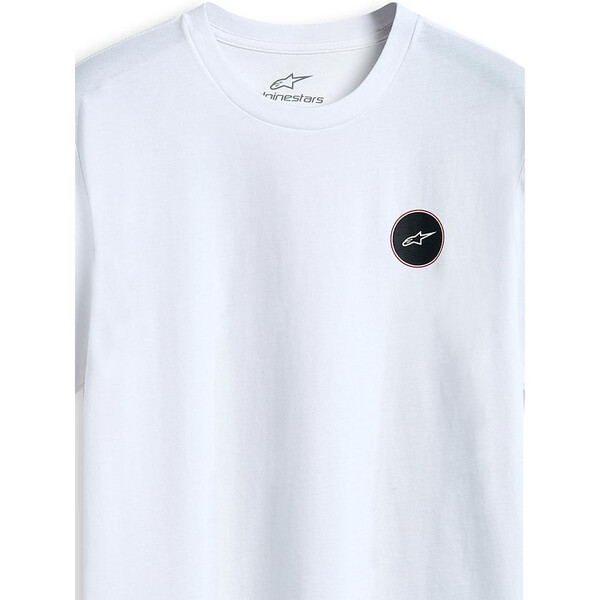 Alpinestars - T-shirt Dot Carbon SS CSF Blanc
