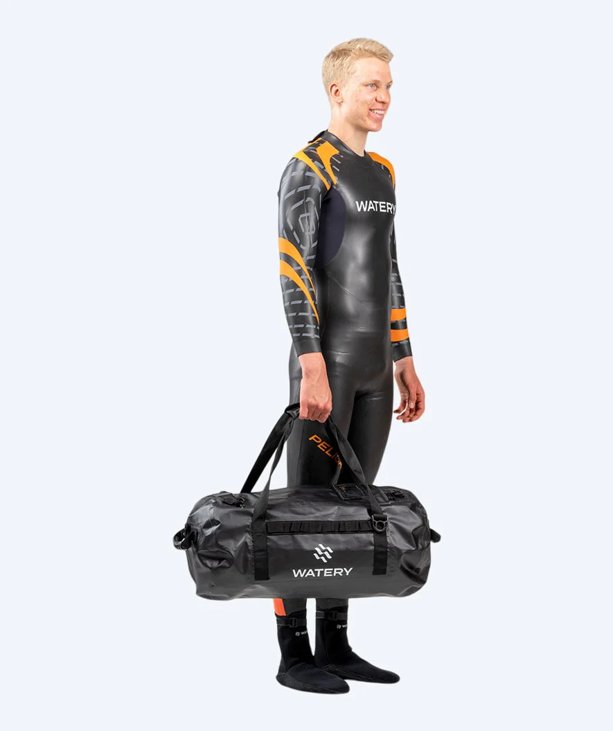 Watery vandtæt duffle taske - Swim 50L - Sort