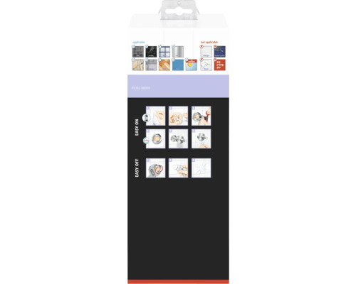 tesa toiletborstelset met houder MOON RVS look