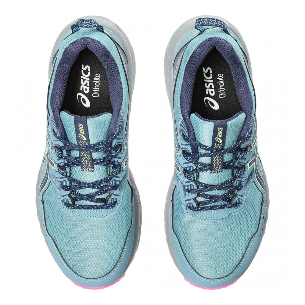 Asics GEL-VENTURE 9 - Chaussures trail Femme gris blue/deep ocean