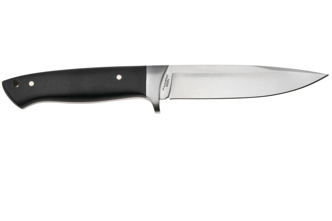 Böker Arbolito Newenche 02BA353G10 Black G10, vaststaand mes