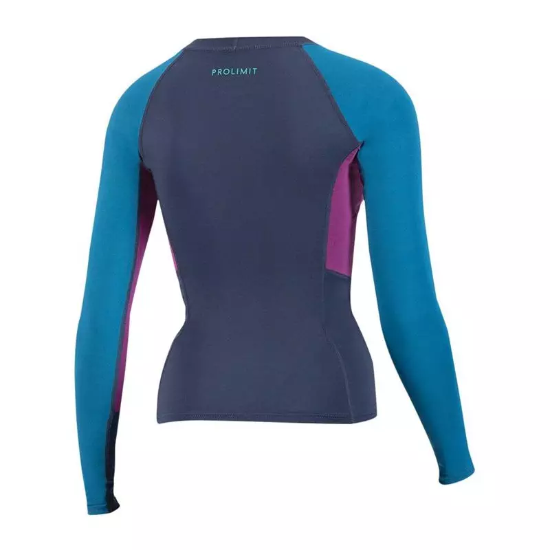 Lycra femme PROLIMIT PureGirl Rashguard Longarm Navy/Blue