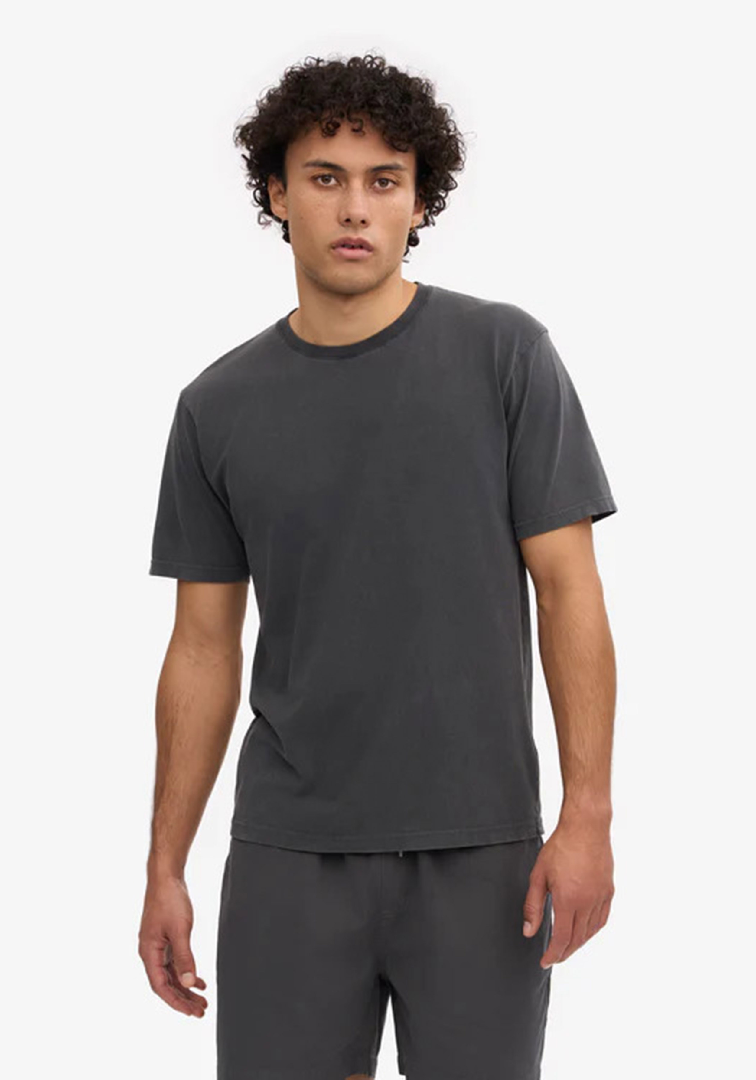 Colorful Standard Herren-T-Shirt Faded Black