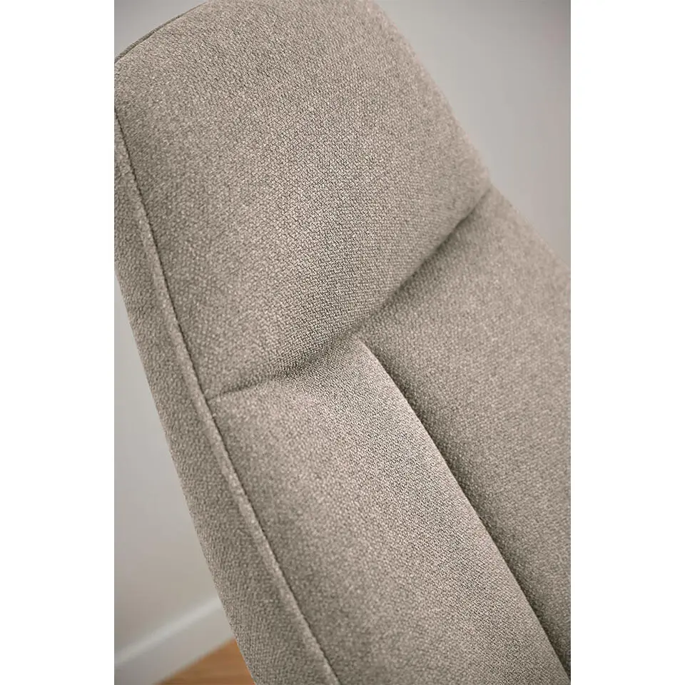 Fauteuil Beige - Zithoogte 40cm - 73x92x98cm - Bertus