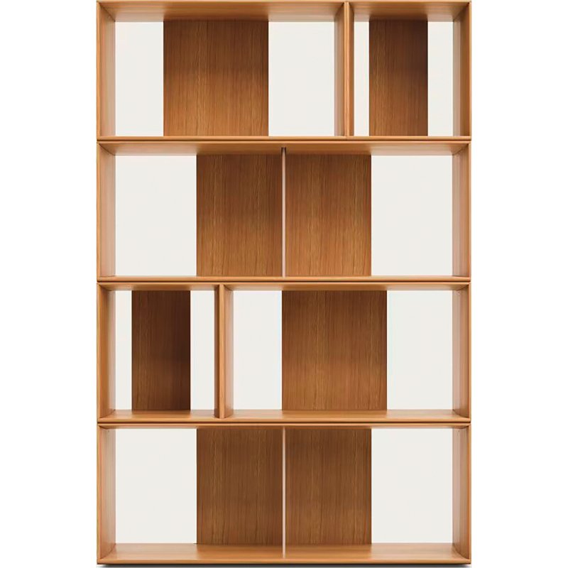 Lot de 6 étagères Litto modulables en placage de bois 101 x 152 cm