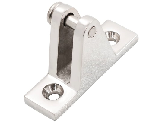 VIDAXL - Charnières de pont de bateau pour toit bimini 4 pcs inox