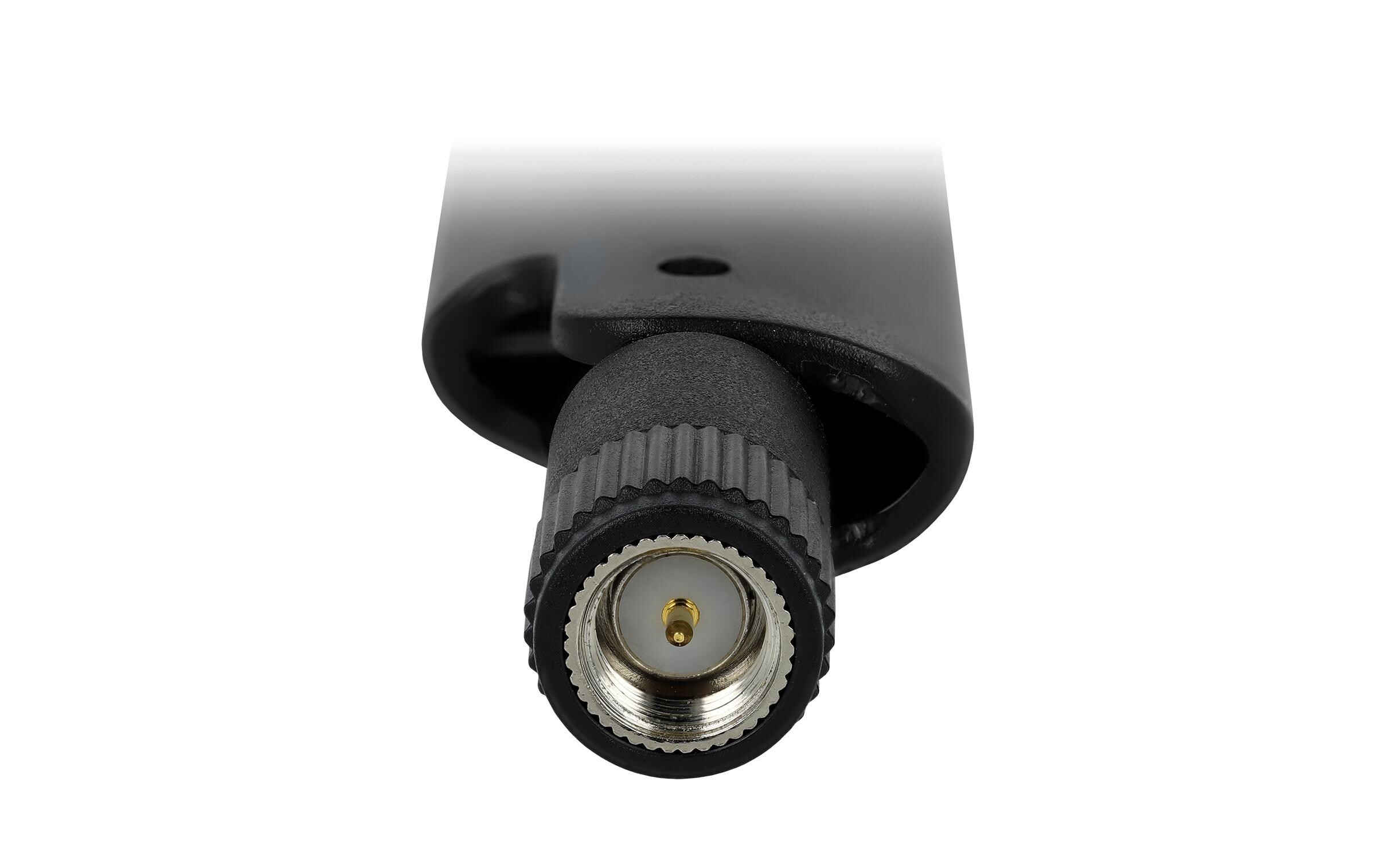 LoRA-Antenne LoRa Antenne SMA 3 dBi RundstrahlDelock LoRa 868 MHz Antenne SMA Stecker 3 dBi omnidirektional mit Kippgelenk schwarz