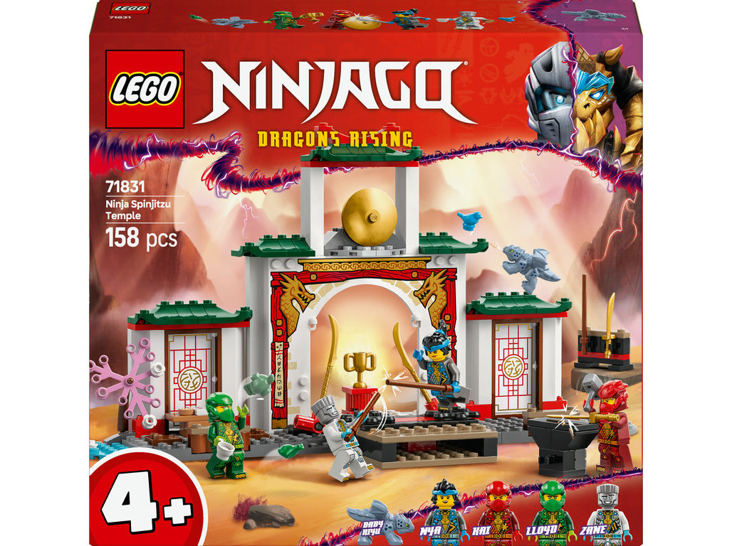 TEMPLO DE SPINJITZU NINJA LEGO NINJAGO