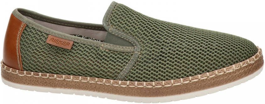 Rieker Espadrilles met luchtdoorlatende perforatie