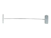 Sigel - Merkefesteanordninger - 25 mm - nylon - gjennomsiktig - pakke av 2000 - for P/N: ZB300