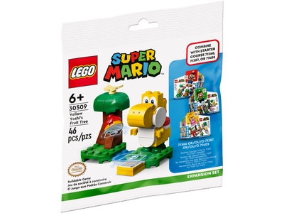 LEGO Uitbreidingsset: Gele Yoshi’s fruitboom (30509)