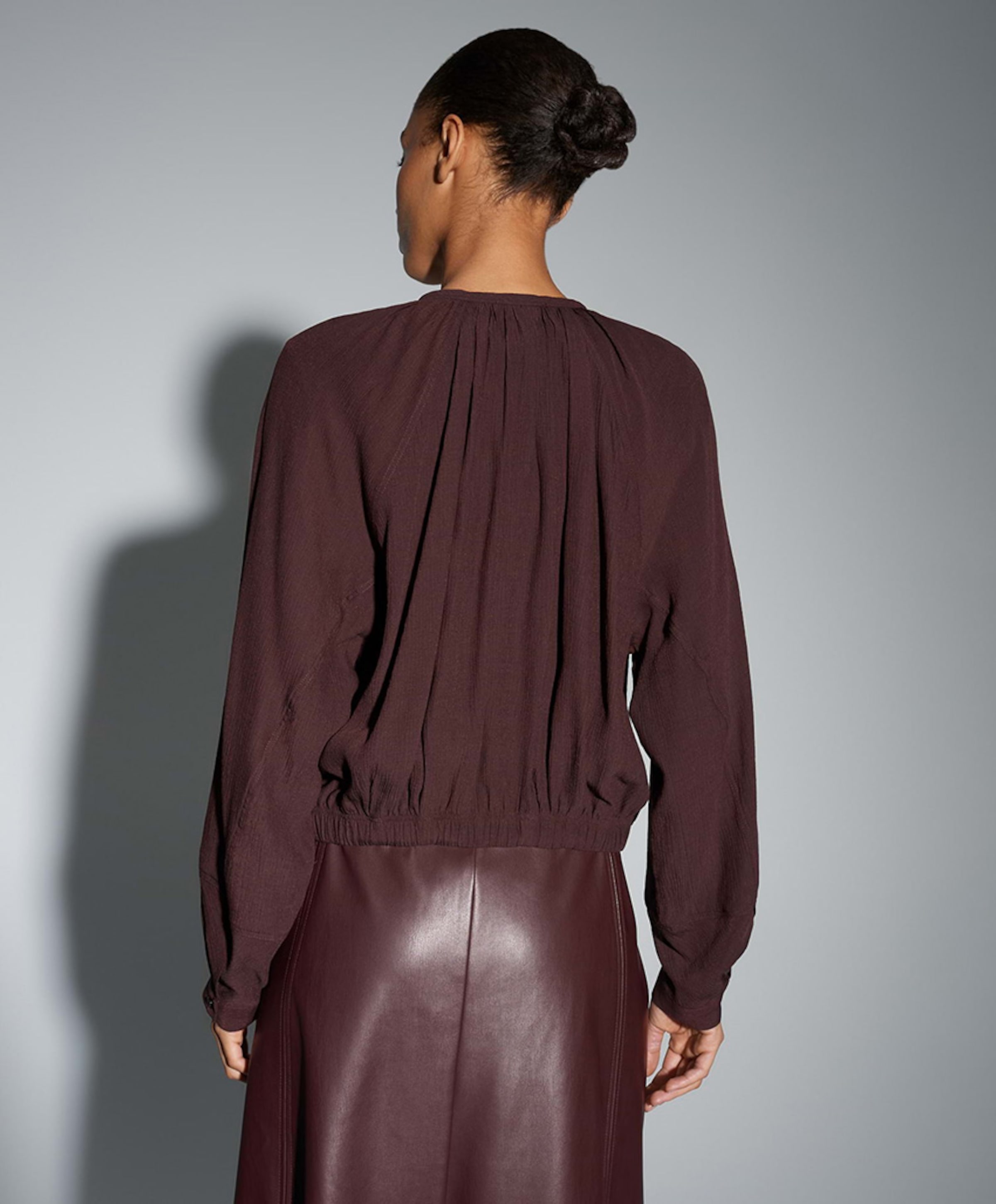 OPUS Dames blouse bordeaux