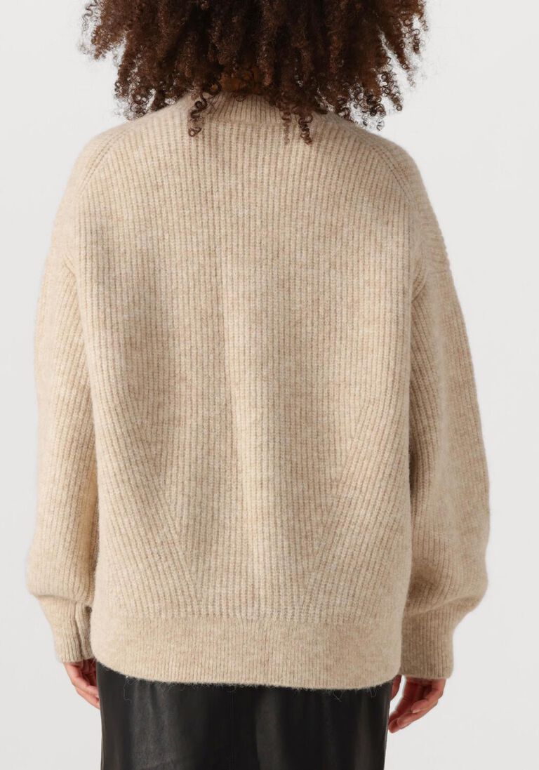 beige knit-ted trui kyara