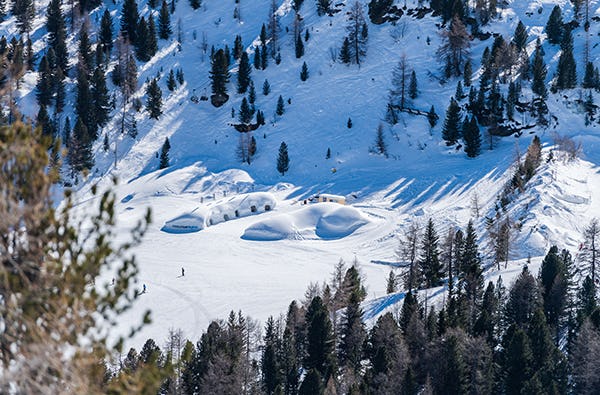 Iglu-Übernachtung im Ahrntal als Geschenk