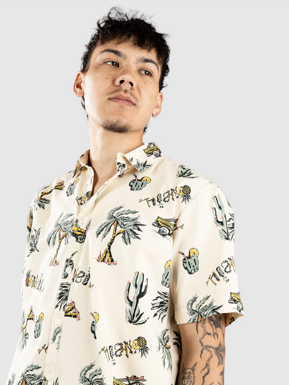 O'Neill Mix & Match Beach Shirt beige venice beach