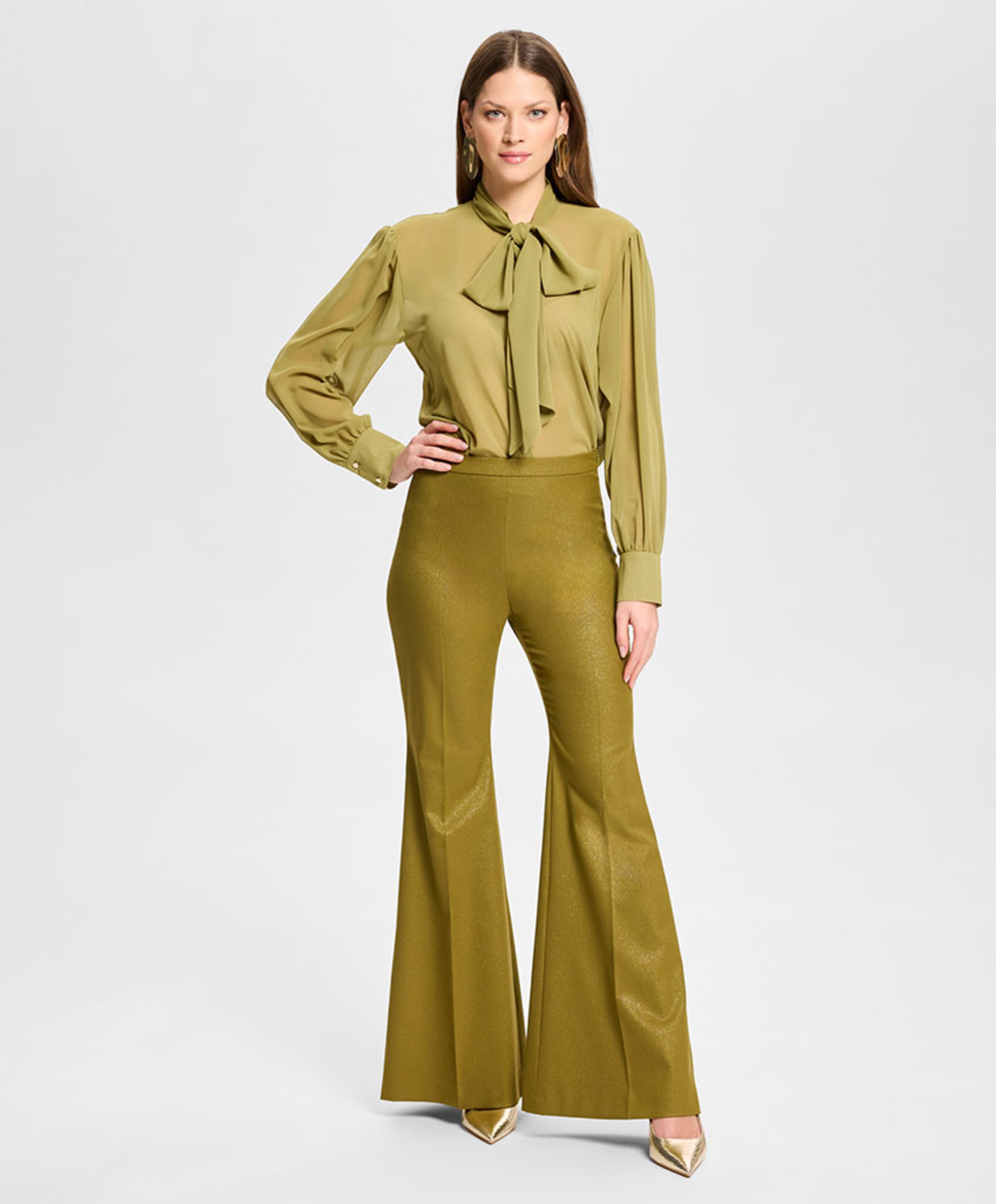 Swing Dames blouse groen