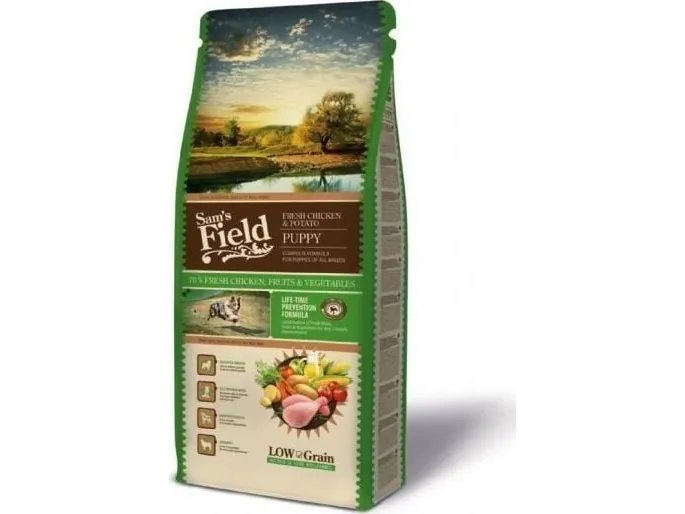 Sam`s Field Sam's Field Adult Medium Chicken & Potato sausas maistas šunims, 13 kg
