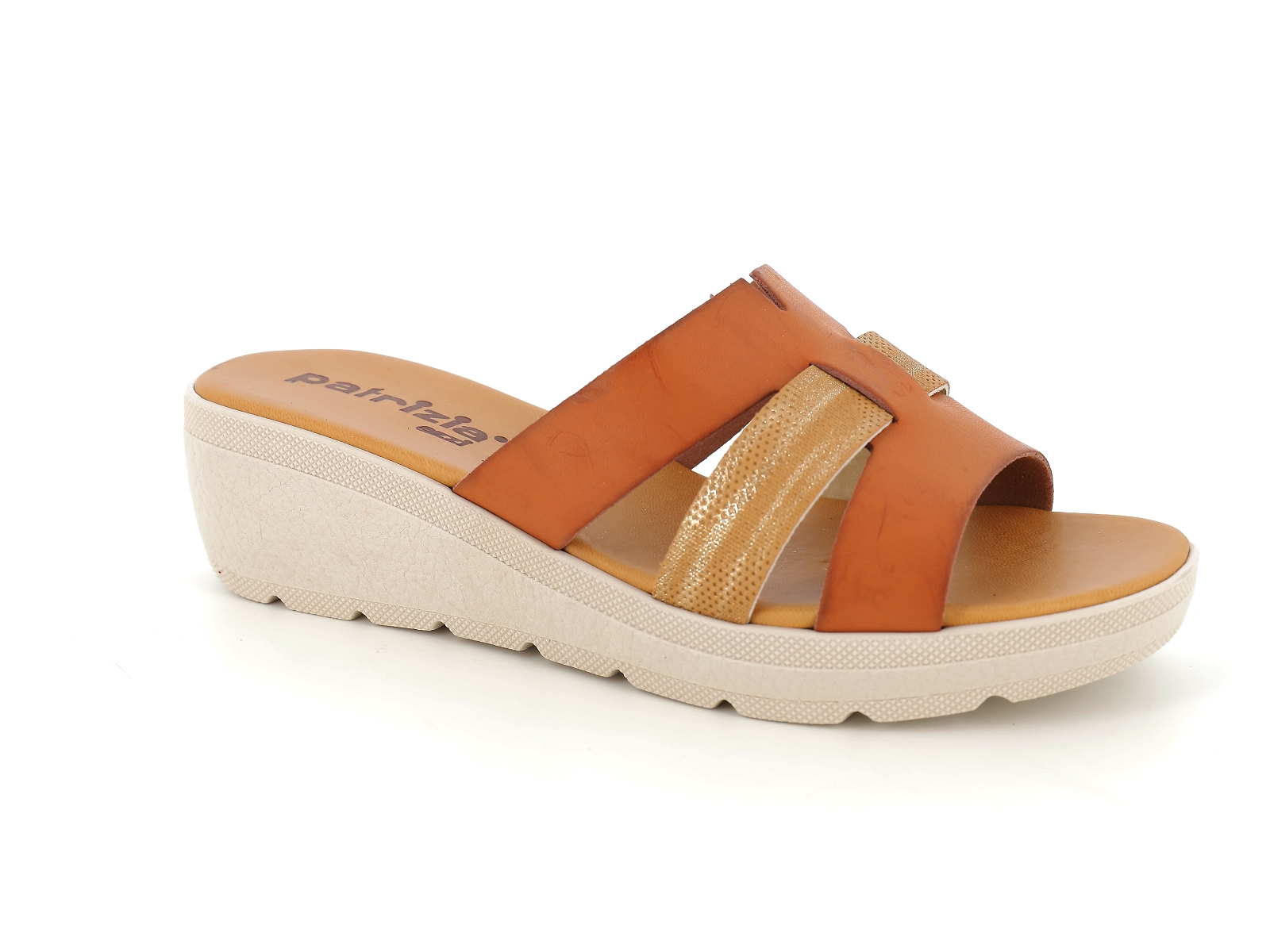 P brand-412 / B / VGLT Cuir Cognac