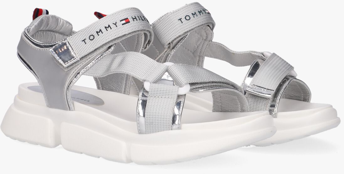 TOMMY HILFIGER zilveren tommy hilfiger sandalen 31048