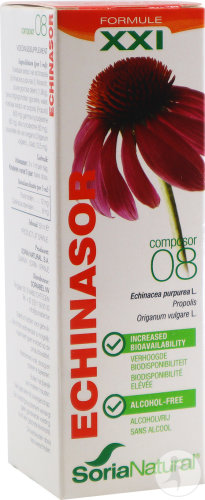 Soria Natural Composor N08 Enchinasor XXI Flacon Compte-Gouttes 50ml