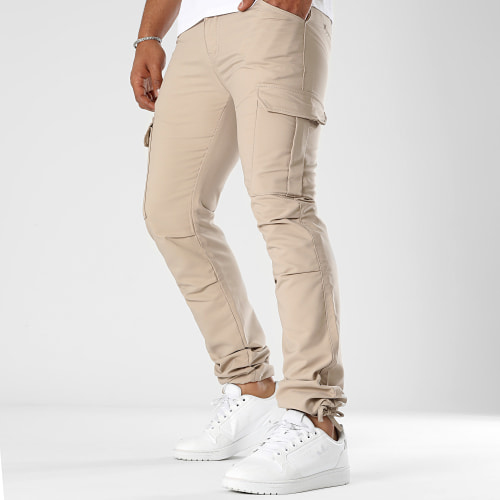 Lot De 2 Pantalons Cargo 2968 2952 Noir Beige