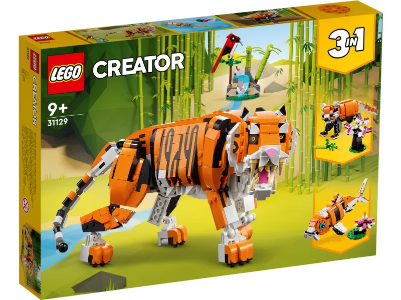 LEGO Creator 3-in-1 31129 Majestætisk tiger