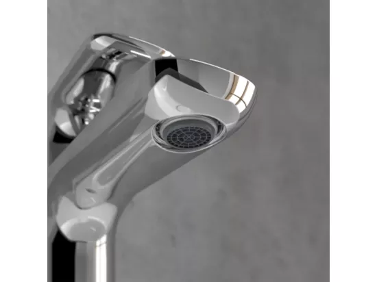 Mitigeur lavabo VILLEROY ET BOCH O.novo avec tirette chrome