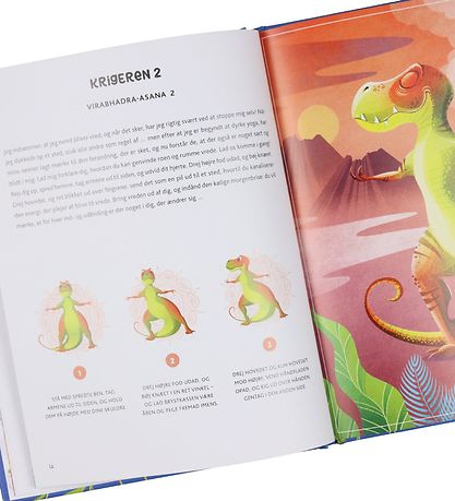 Karrusel Forlag Buch - Dino Yoga - Dänisch