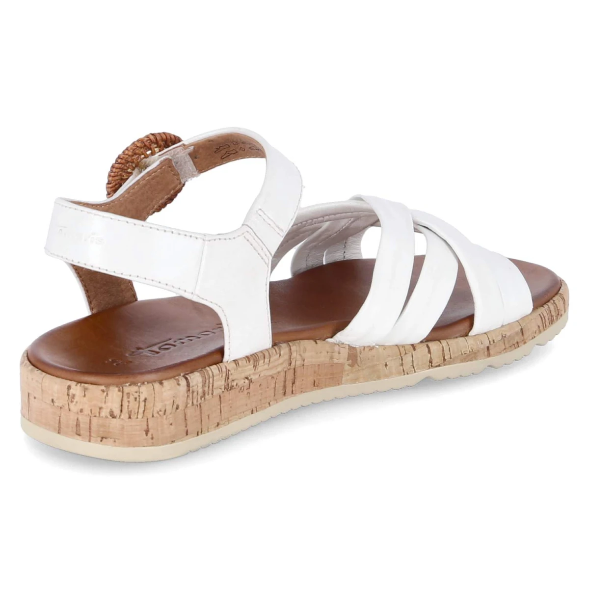 TamarisSandalen - WHITE LEATHER