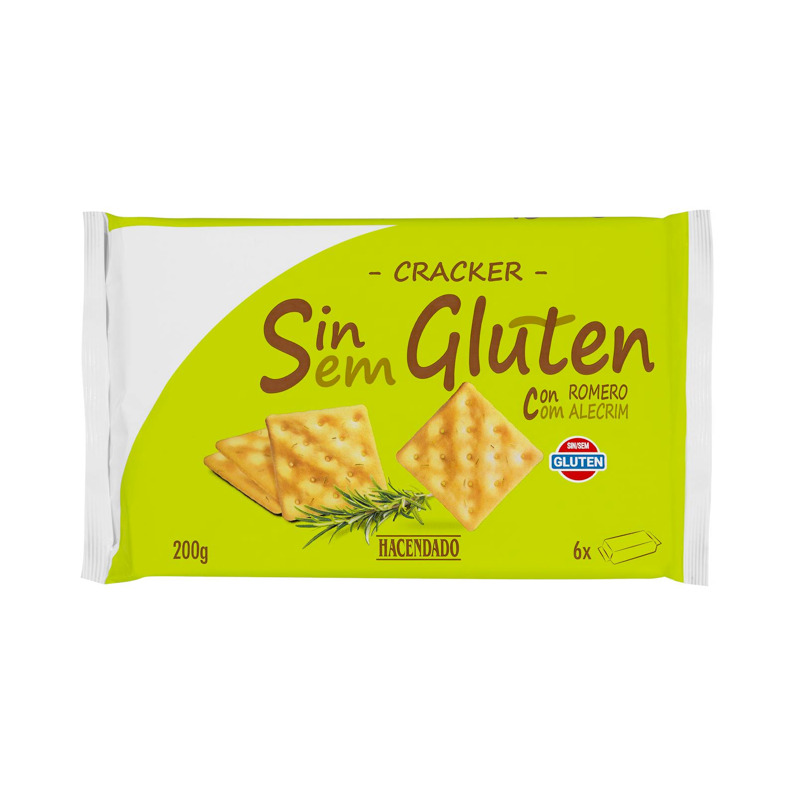 Craquelins sans gluten Hacendado au romarin
