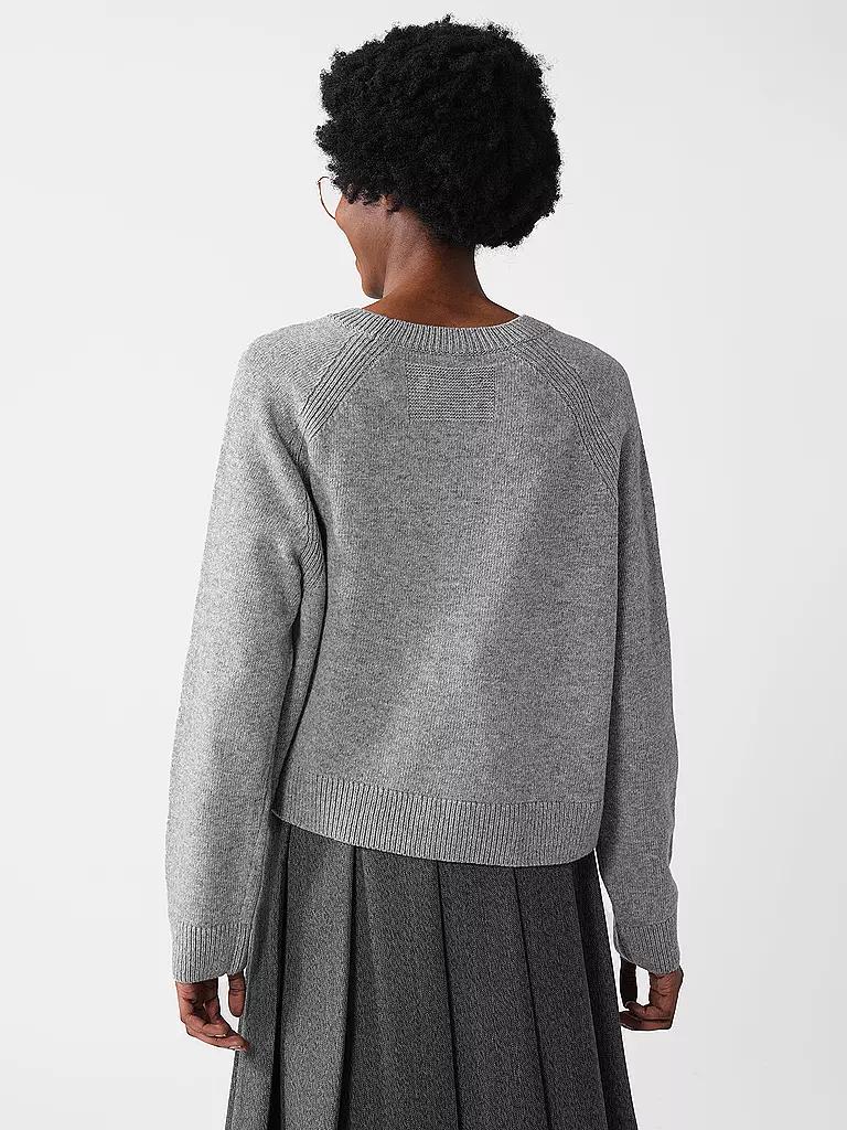 ARMEDANGELS Pullover DILIRIAA REGLANA hellgrau