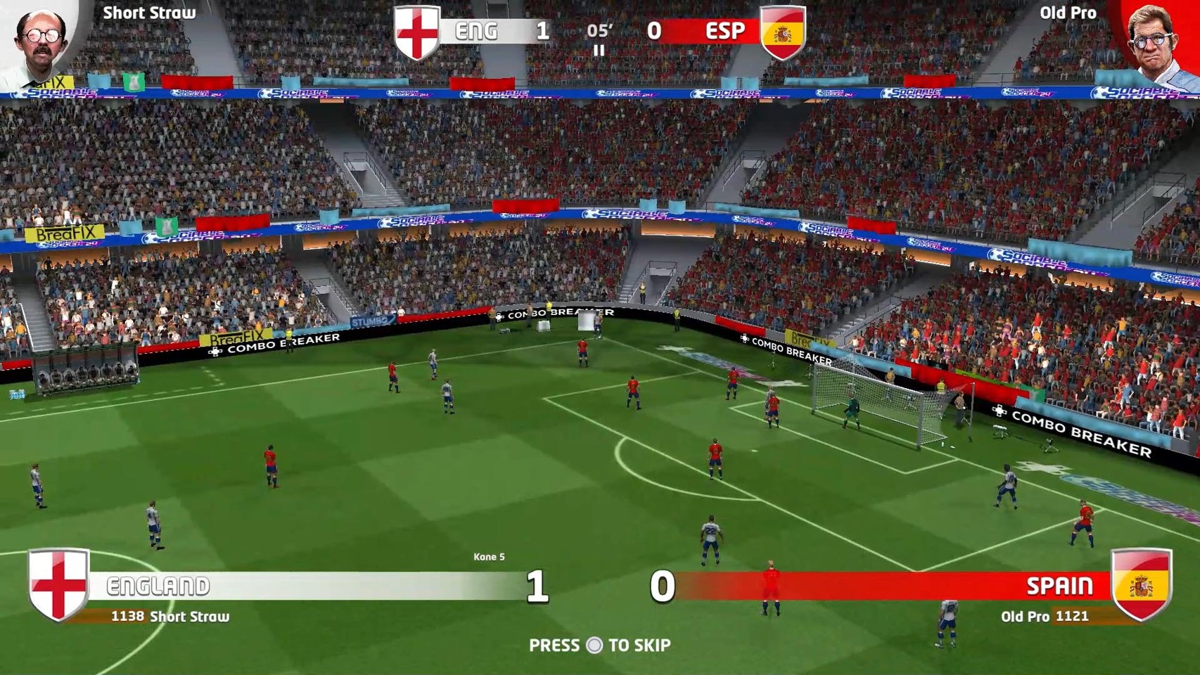 Sociable Soccer 25 (Code in Box)- Nintendo Switch