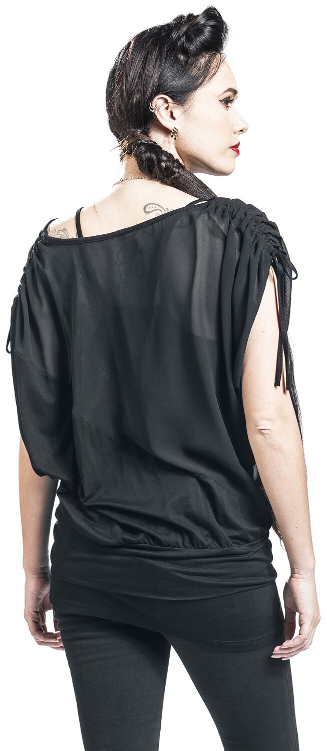 Robe Chiffon 2-En-1 | Forplay T-Shirt Manches courtes
