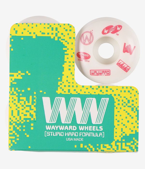 Wayward TX Pro Classic Rollen (white red) 51mm 101A 4er Pack