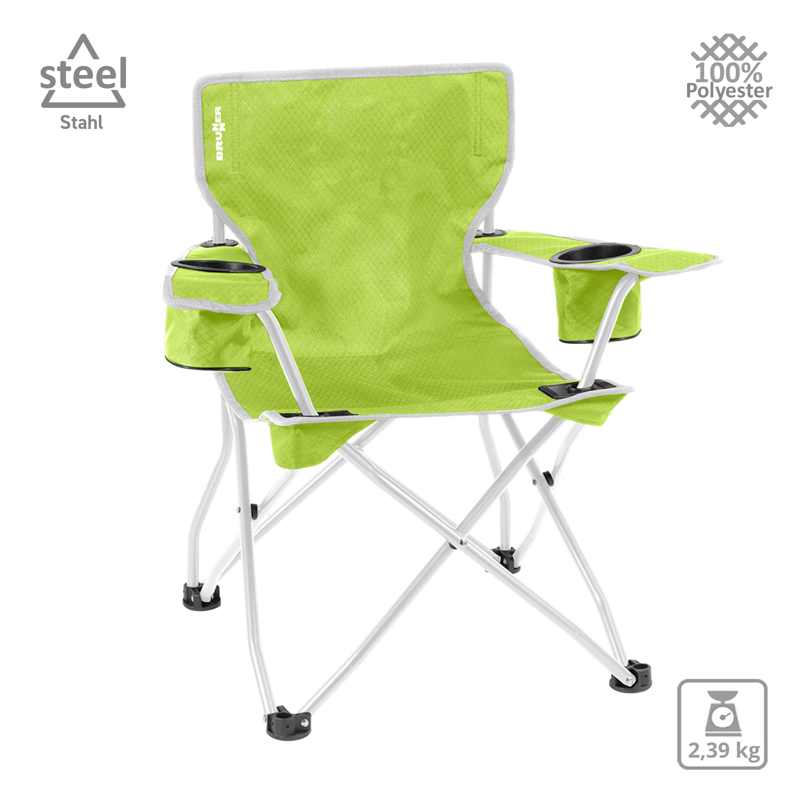 Brunner Action Equiframe kinder vouwstoel - Green