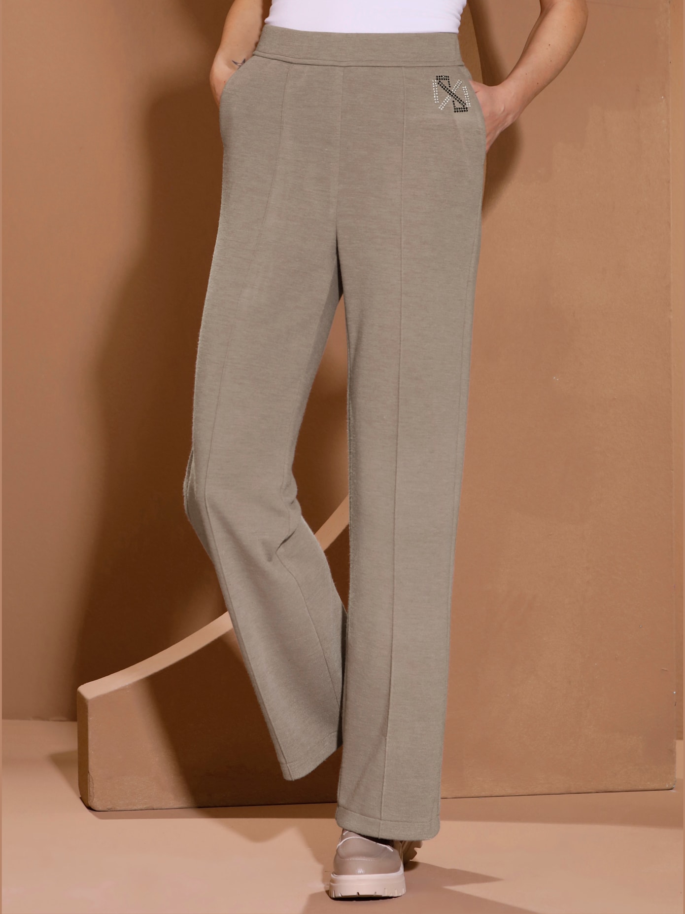 Pantalon avec viscose