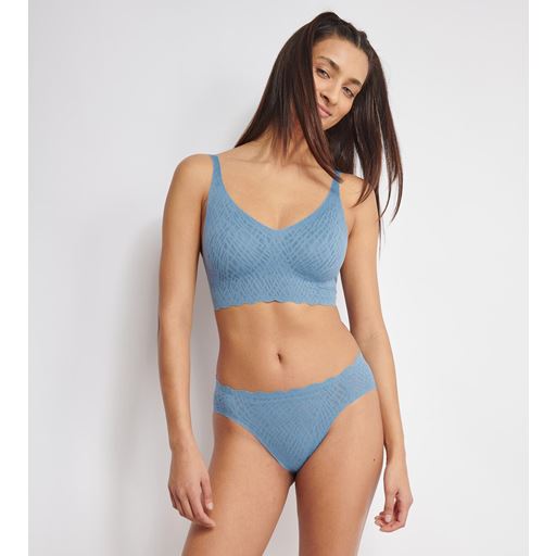 Sloggi Zero Feel Bliss Bralette, Azura Blue, M