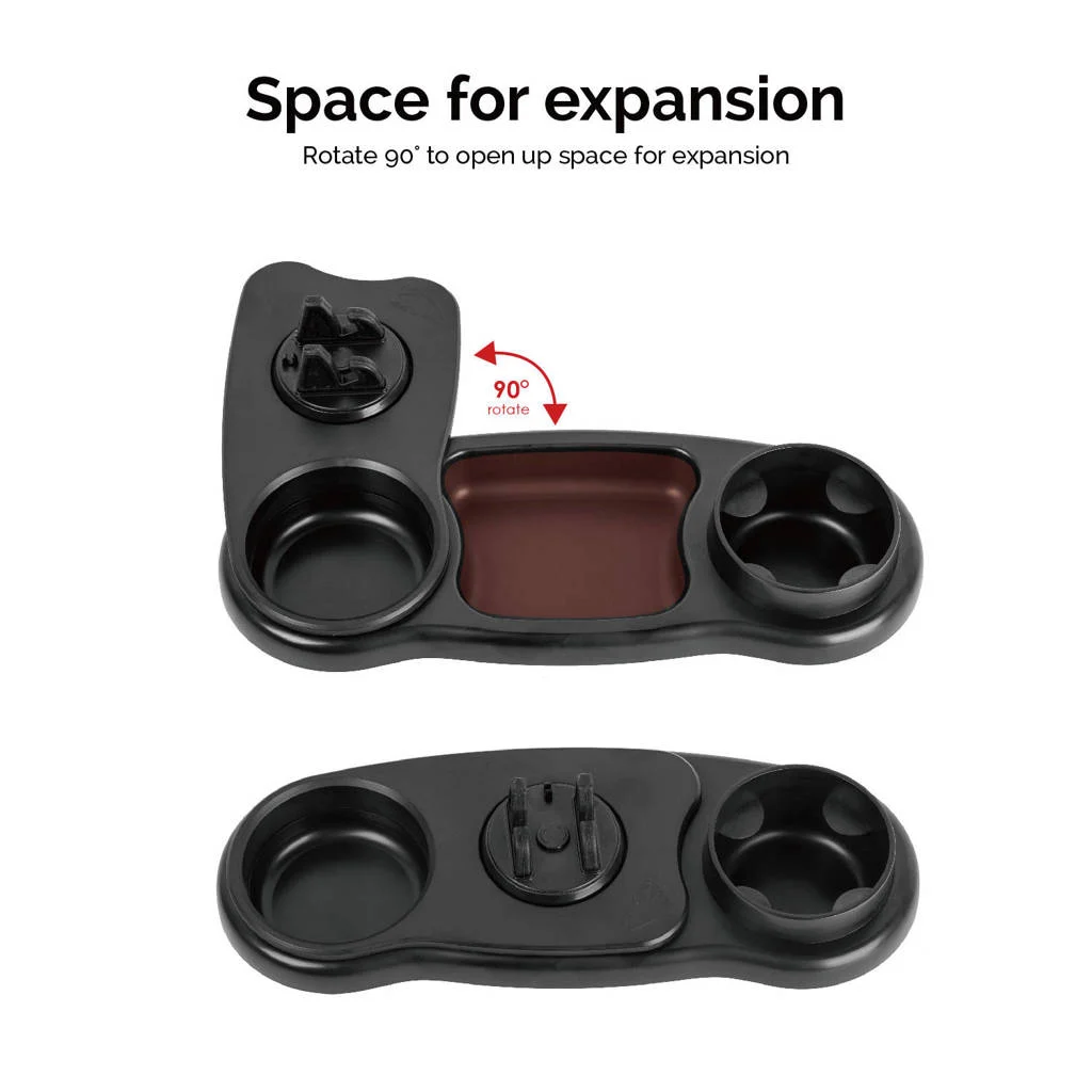 Titaniumbaby 3-in-1 Stroller Snack Tray, Cup & Phone Holder