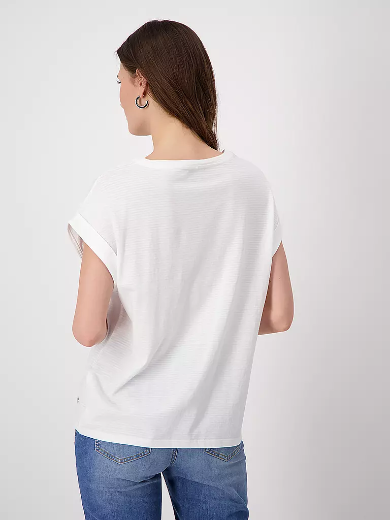 MONARI T-Shirt  weiss