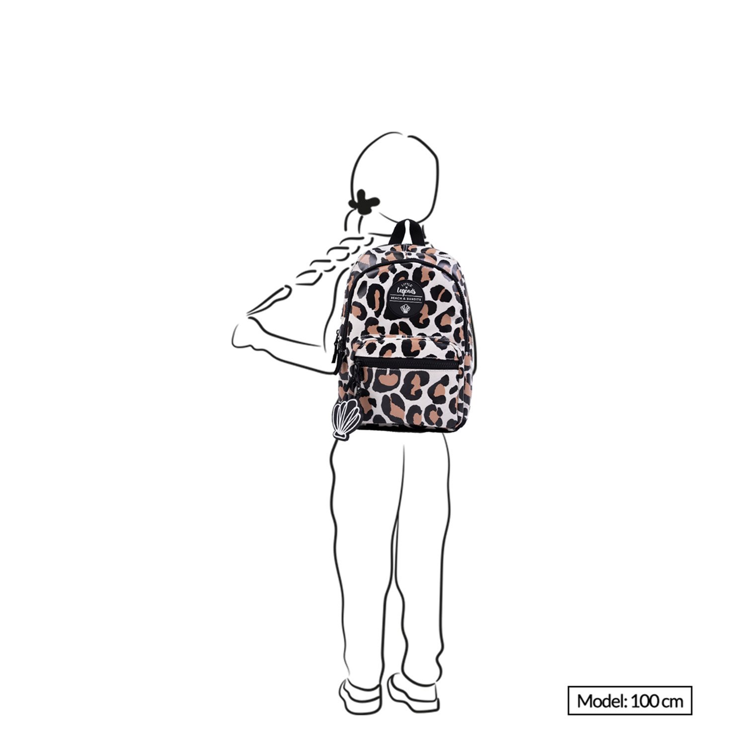 Little Legends Backpack S leopard shark