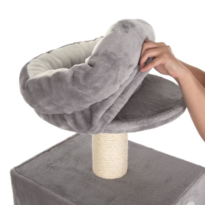Arbre à chat Maison en pain d'épices XXL