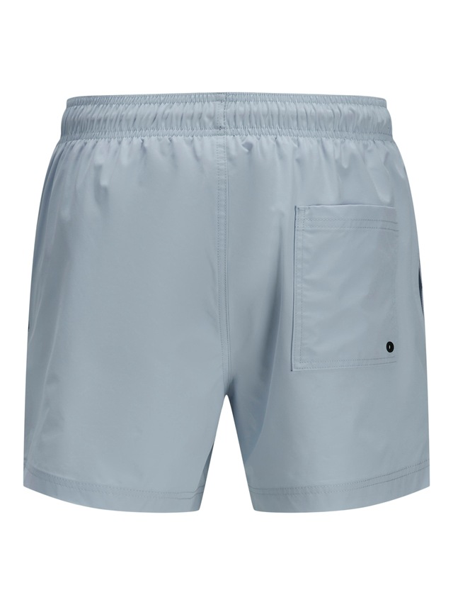 Jack & Jones Badeshorts »JPSTMAUI  Badeshort mit elastischem Bund und normalem Schnitt«, unifarben, modisch, slim fit, Polyester