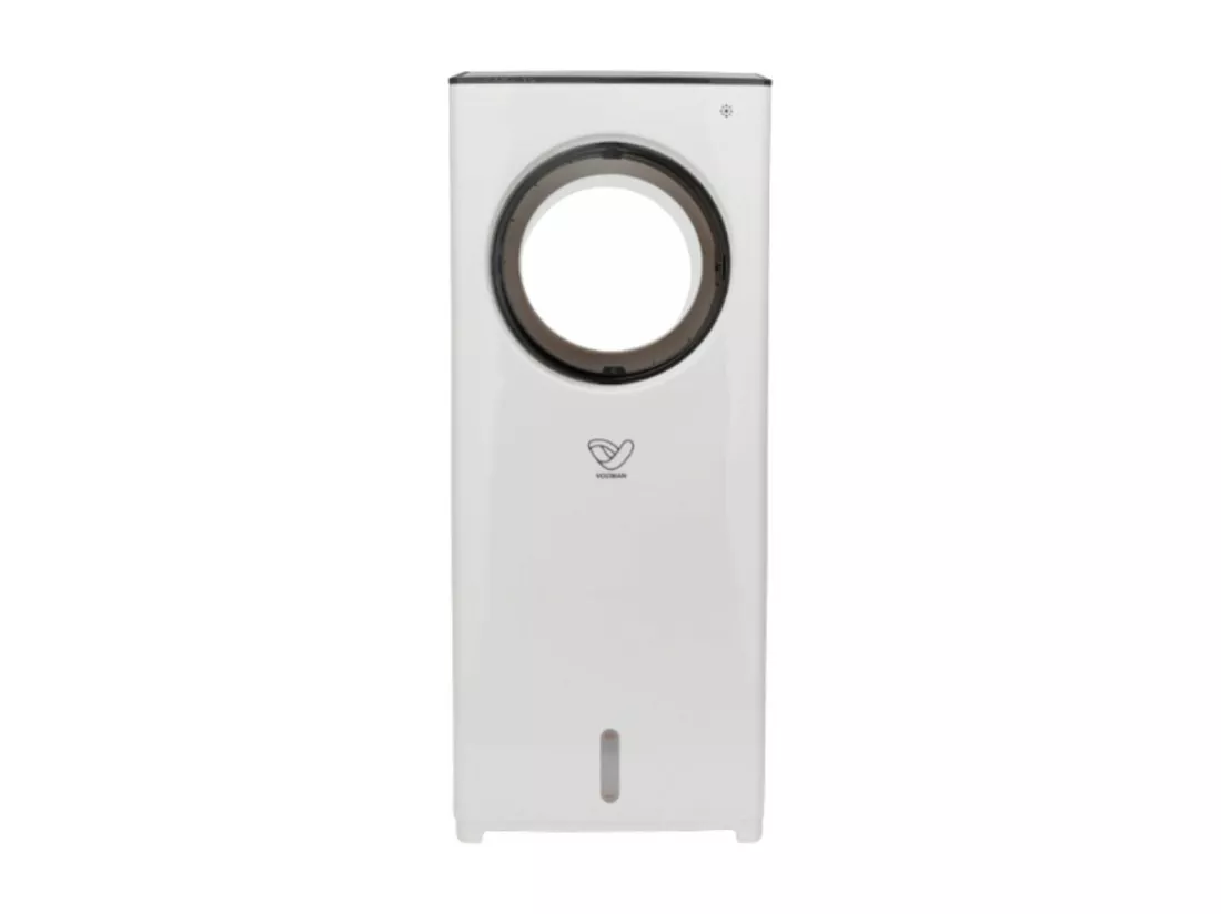 Rafraîchisseur d'air 4en1 humidificateur et purificateur - 80W - Blanc - réservoir 2L - Voltman